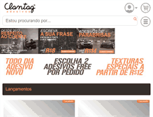 Tablet Screenshot of clantag.com.br